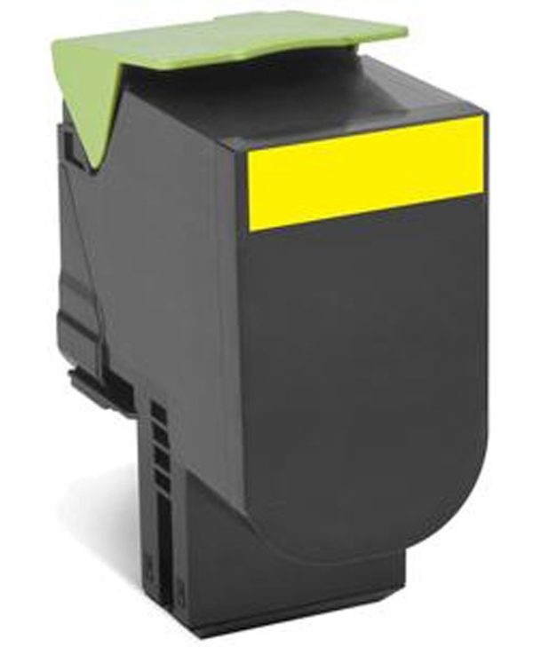 Lexmark HC Yellow Toner 4K Pgs 80C2XY0