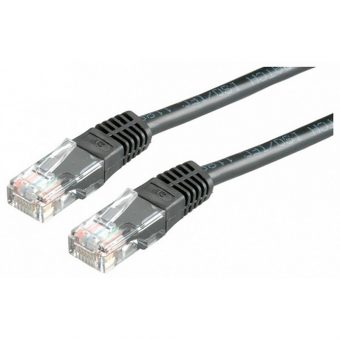 Equip UTP Cat6 0.5m black 625457