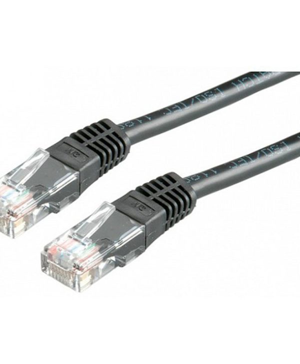 Equip UTP Cat6 0.5m black 625457