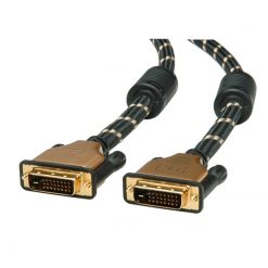 Roline DVI M/M 1m Dual link Gold Plated 11.04.5512