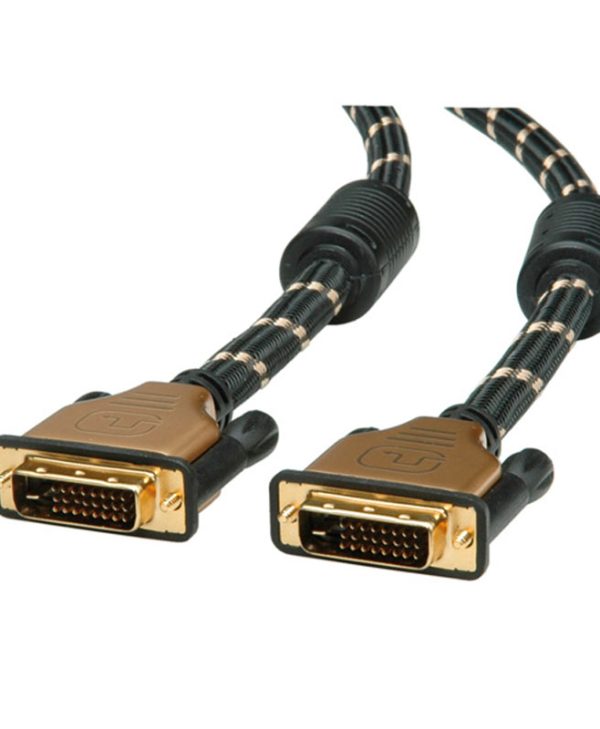 Roline DVI M/M 1m Dual link Gold Plated 11.04.5512