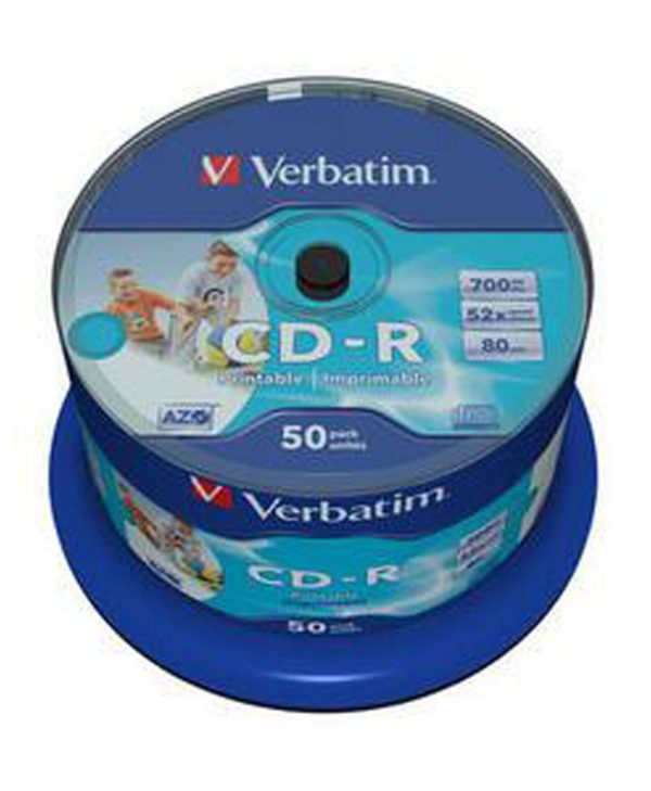 Verbatim 50X CD-R PRINTABLE 43438