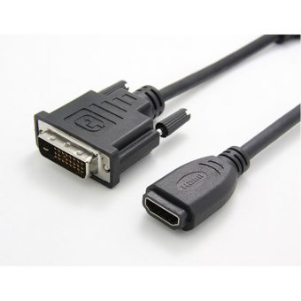 Roline DVI-D Male - HDMI Female 0.15m 12.99.3116