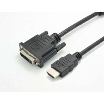 Secomp Adapter HDMI M / DVI-D F Bidirectional 0.15m Black 12.99.3115