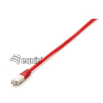 Equip S/FTP Cat6 10m Red 605526