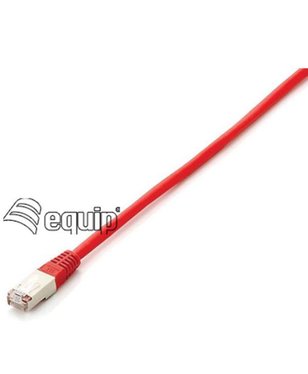 Equip S/FTP Cat6 10m Red 605526