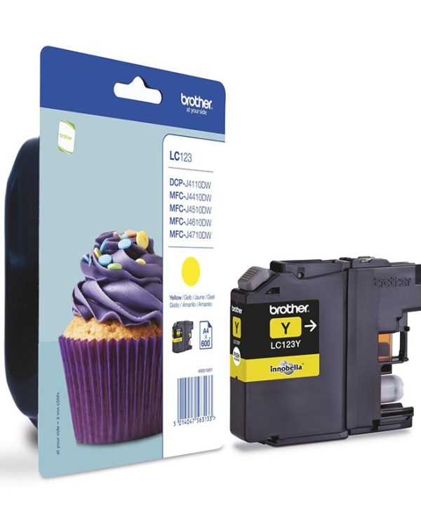 Brother LC-123 Toner Yellow LC-123Y
