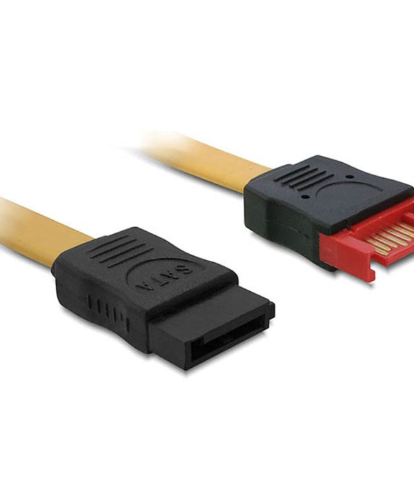 Delock Cable Sata - Sata M/F 1m 82856
