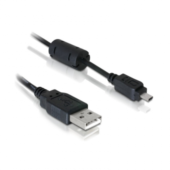 DeLock Nikon Camera Cable USB to 8pin UC-E6 1.83m 82414