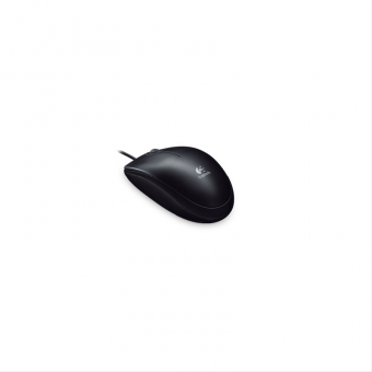 Logitech B100 Wired Optical Mouse Black 910-003357