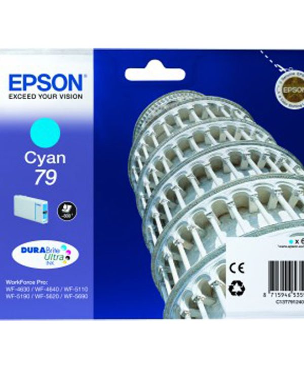 Epson T79 Ink Cyan 6.5 ml C13T79124010