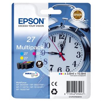 Epson T270540 Multipack 3 x 3.6ml C13T27054010