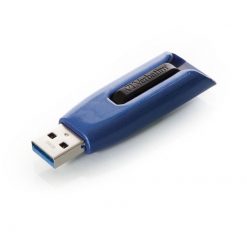 Verbatim Store 'n' Go V3 Max USB Drive 64GB Black/Blue 49807 - Image 4