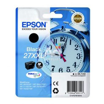 Epson μελάνι inkjet series 27 XXL black (C13T27914010)