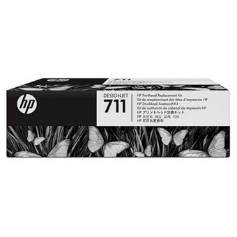 HP 711 DesignJet Printhead for T100/T120/T130/T520/T530 Series BK/C/M/Y C1Q10A