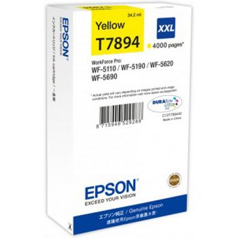 Epson μελάνι inkjet T789 XXL yellow (C13T789440)