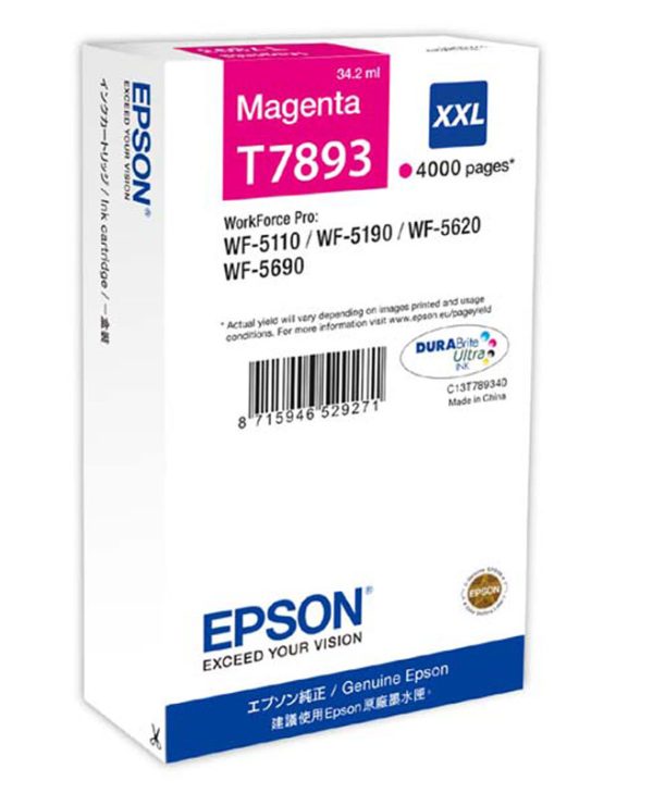 Epson μελάνι inkjet T789 XXL magenta (C13T789340)