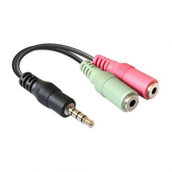 DeLock Stereo Jack Male - 2 x Stereo Female 3.5mm 65344