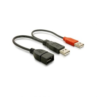 Delock USB F to Cable Data- and Power Cable 65306
