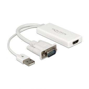 Delock VGA to HDMI Adapter with Audio 62460