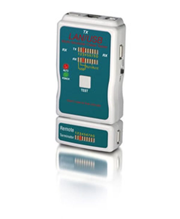 Equip Cable Tester LAN & USB: For UTP/STP