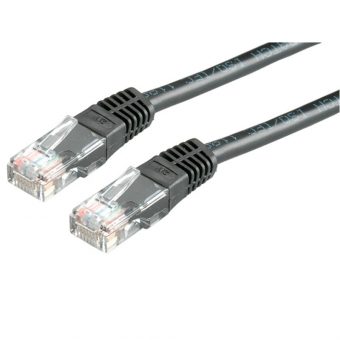 Roline UTP 3m Cat6 Μαυρο 21.99.1555