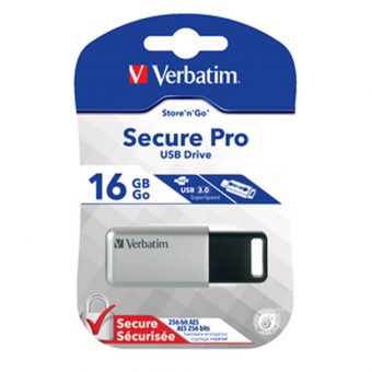 Verbatim Secure Pro Flash 16GB USB3.0 98664