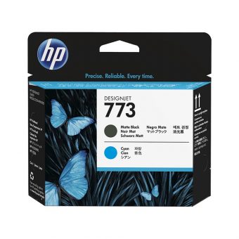 HP Printhead 773 matte black/cyan (C1Q20A)