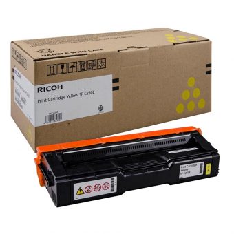 Ricoh TONYC250E-407546 Toner Yellow 1.6K Pgs SPC250DN / SPC250SF