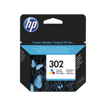 HP 302 Ink Tri-Color 165 Pgs F6U65AE