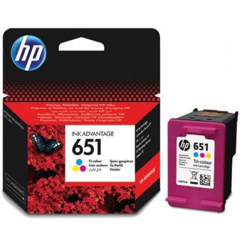 HP Ink 651 Tri-Color C2P11AE 300pgs
