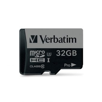 Verbatim Flash card microSD 32GB Pro 47041