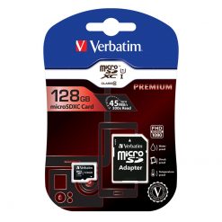 Verbatim Flash card Micro-SD 128GB 44085