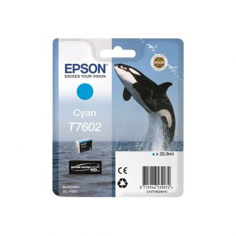 Epson T7602 Cyan Ink C13T76024010 1356pgs