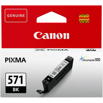 Canon CLI-571BK Black Ink 0385C001 376Pgs