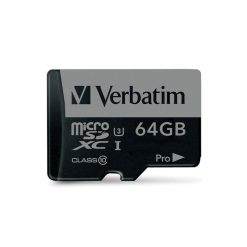 Verbatim Pro MicroSDXC 64GB + SD Adapter 47042 - Image 3