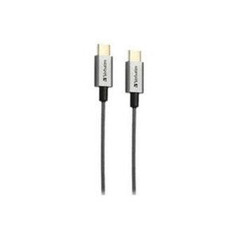 Verbatim 24 pin USB-C  to USB-C Cable 2m Grey 65054