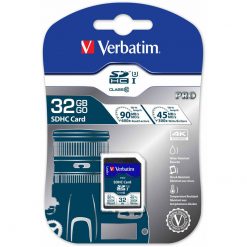 Verbatim Pro U3 32GB SDHC Flash Memory Card Class 10 47021 - Image 3