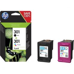 HP Ink 301 Black + Tri-Color N9J72AE