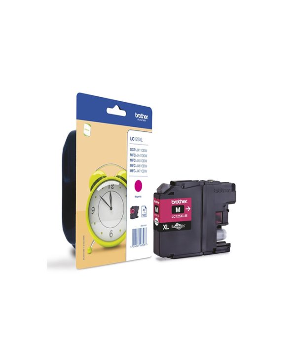 Brother Ink LC125XL Magenta High Yield LC-125XLM