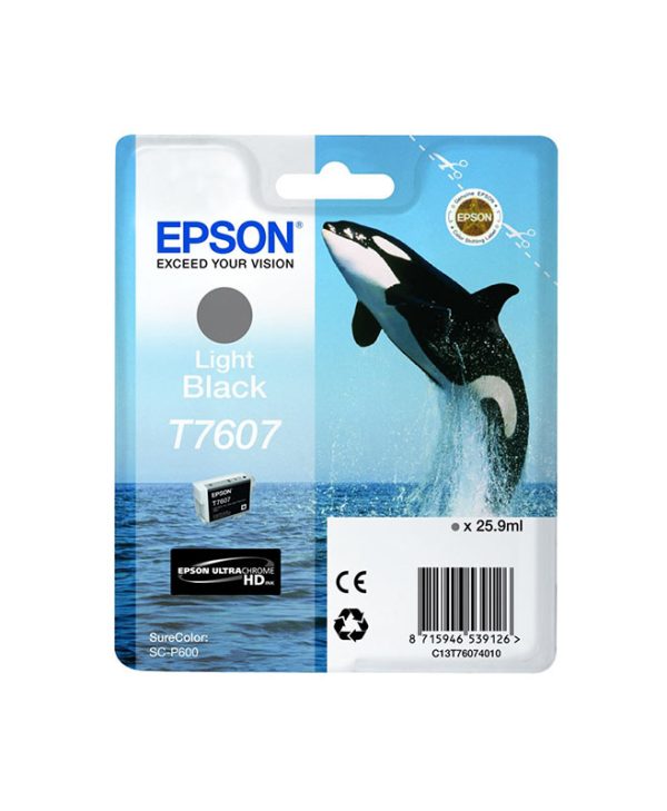 Epson Ink T7607 Light Black C13T76074010