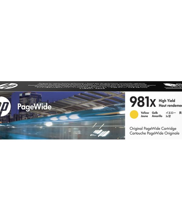 HP Ink 981X Yellow High Yield L0R11A