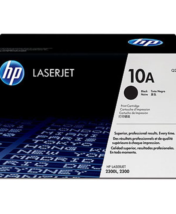 HP Toner Laser LJ 2300 Smart Print Black  6K Pgs (Q2610A)