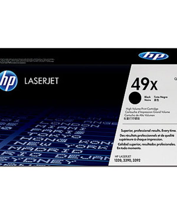 HEWLETT PACKARD 49X BLACK TONER (Q5949X)