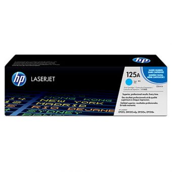 HP 125A Cyan LaserJet Toner 1.4K Pgs CB541A
