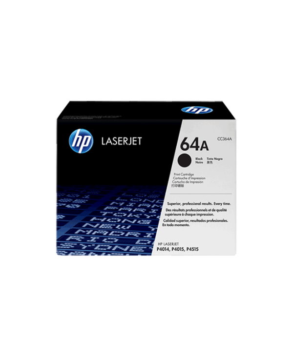 HP Toner Laser LJ P4014 Black with Smart Printing Technology 10K Pgs (CC364Α)