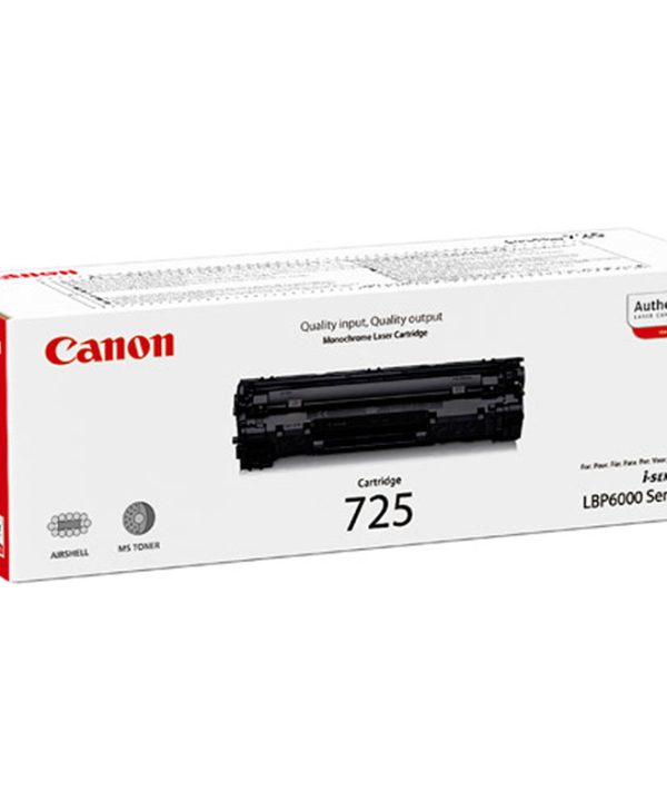Canon Toner All in One 725 Black 1.6K Pgs 3484B002