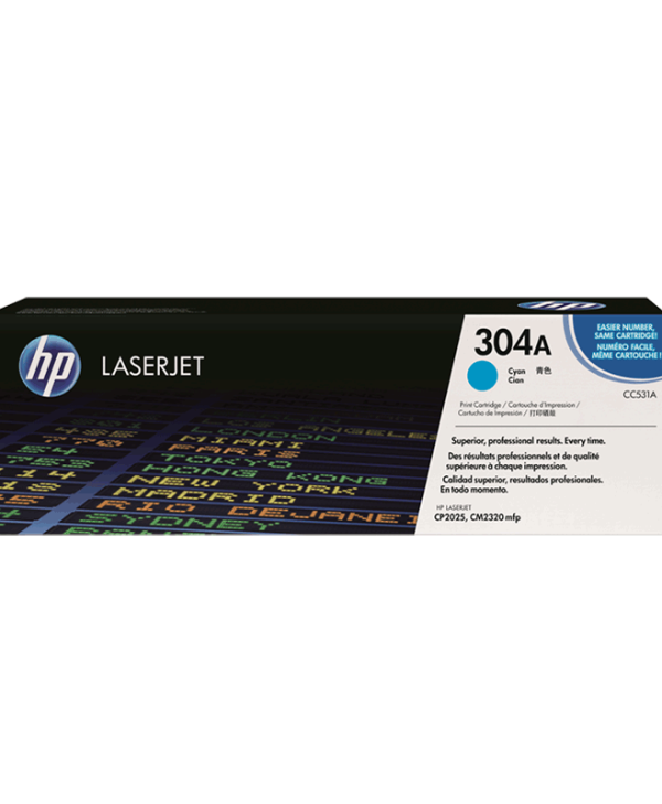 HP Toner Laser LJ CP2025 Cyan (CC531A)