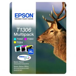 Epson Ink T13064010 MultiPack 3 Cartridges XLarge Size -  755 Pgs