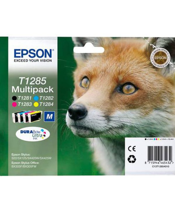 EPSON T1285 T12854010 4 colour ink cartridge multipack